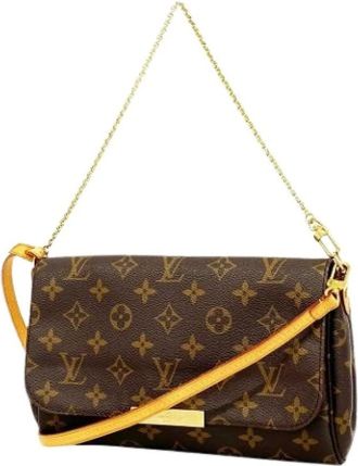 Louis Vuitton Pre-owned Cross Body Bags, female, Brown, Size: ONE SIZE Pre-owned Vintage Canvas Crossbody Bag