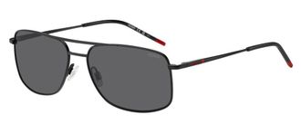 HUGO BOSS Grey Navigator Mens Sunglasses HG 1287/S 0OIT/IR 59