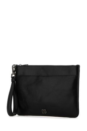 Dolce & Gabbana Bp3294au994 80999 Nero Vitello Clutch