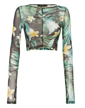 Philipp Plein T-Shirt Ronde Hals Hawaii