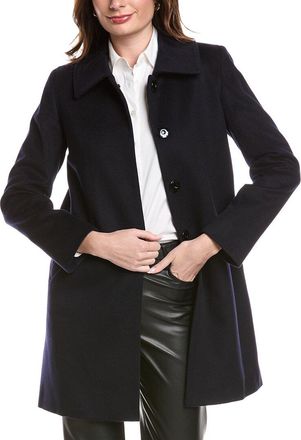 Sofiacashmere Sofiacashmere Modern Luxe Wool & Cashmere-Blend Coat