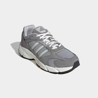 adidas Sneaker ADIDAS SPORTSWEAR CRAZYCHAOS 2000, Herren, Gr. 44,5, weiss (grau two, core wei&szlig;, grau three), Leder, Synthetik, Textil, Schuhe Sneaker, inspir
