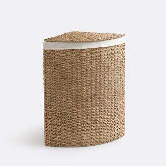 La Redoute Interieurs Hoekwasmand, gevlochten zeegras, AZURO
