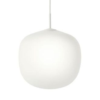 MUUTO Pendant Rime - White - Mouth blown glass - Designer Taf Architects
