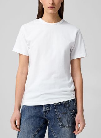 J.W.Anderson Womens Tone-on-tone signature anchor T-shirt