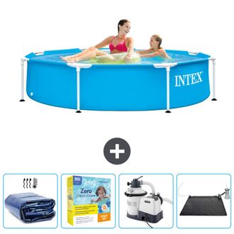 Intex Piscina Con Estructura Redonda - 244x51 Cm - 7-piezas Scb69