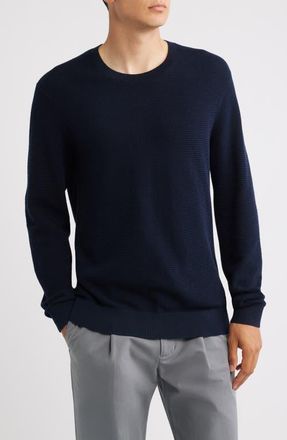Theory Riland Crewneck T-Shirt in Baltic at Nordstrom, Size Xx-Large