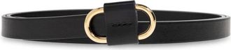 Dsquared2 Leren Riem - Dames - Riemen - Zwart - 90 CM - Leer - Accessoires