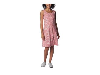 Columbia Freezertm III Dress Womens Dress Sandalwood Pink Kona Kraze : XS, Polyester/Elastane