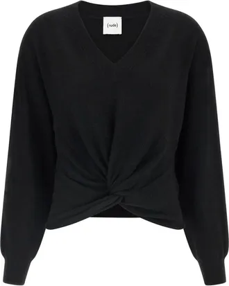 Nude Mujer, Jerseys, Negro, Talla: L