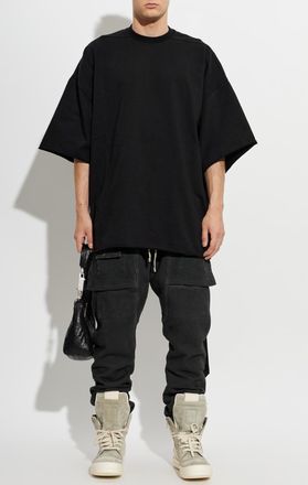Rick Owens Oversize T-shirt, Mens, Black
