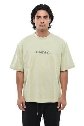 Off-white Light Green Logo T-Shirt