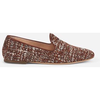 AGL Melange Loafer in Tweed Brown at Nordstrom, Size 38.5