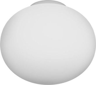 Top-Light Top-light - Plafoniera Contemporanea Soft Metallo Cromo Vetro Acidato Opaco 1 Luce E27 35Cm