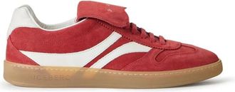 Iceberg Meerkleurige sneakers met contrasterende inzetstukken - Heren - Sneakers - Rood - 40 EU - Schoenen