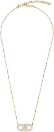 Ferragamo Golden Gancini Charm Necklace