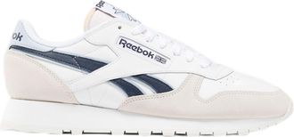 Reebok Unisex Adult Classic Leather FTWWHT/PURGRY/PALBLU 3.5