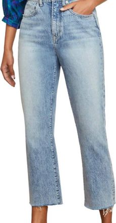 Veronica Beard Carly Kick-Flare Jeans In Pebble Stone