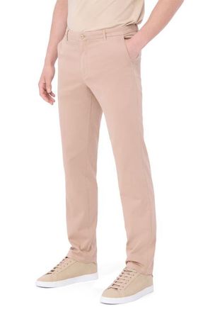 Bugatchi Parker Stretch Chino Pants in Caramel at Nordstrom, Size 34