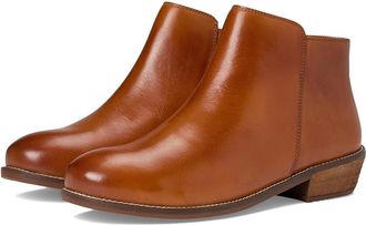 Softwalk Rocklin 2.0 Womens Boots Cognac : 10.5 WW (EE), Leather