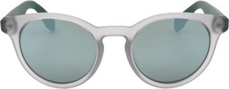 adidas Unisex Grey Round Sunglasses OR0056