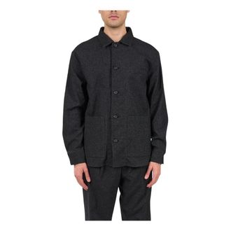 Paolo Pecora Hombre, Chaquetas, Negro, Talla: XL