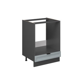 Vicco Armario Para Horno Empotrado Fame-line, Azul Claro-gris, 60 Cm Sin Encimera Vicco