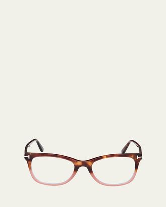 Tom Ford Blue Light Blocking Acetate Square Glasses