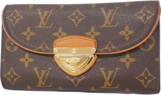 Louis Vuitton Brown Long Wallet (Tri-Fold) (Pre-Owned)