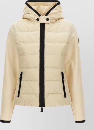 Moncler quilted hooded puffer jacket