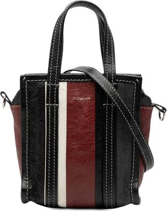 Balenciaga Pre-owned Balenciaga XXS Lambskin Bazar Shopper Satchel Ladies 0KR99ORKRJUK04Y4