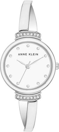 Anne Klein Crystal White Dial Ladies Watch AK-3293WTST