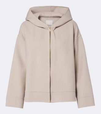 Max Mara Chaqueta de lana virgen con capucha