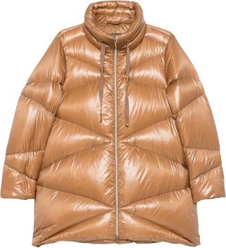 Herno Piumino Medio - Jackets - Mujer - Marr&oacute;n - 2XL