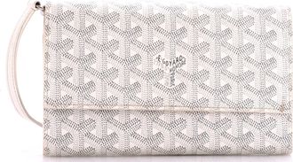 Goyard Varenne Continental Wallet with Strap Coated Canvas