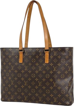 Louis Vuitton Monogram Brown Monogram Shoulder Bag Tote Bag (Pre-Owned)