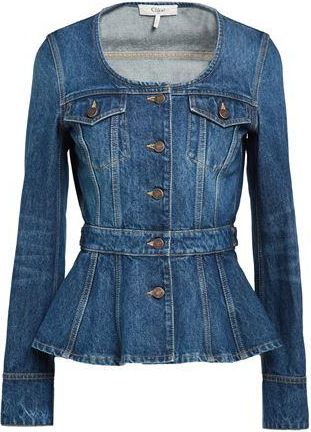 Chlo&eacute; COATS & JACKETS - Denim outerwear on YOOX.COM