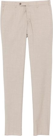 Incotex Buttoned Broeken - Heren - Chinos - Beige - M - Broeken