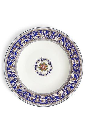 Wedgwood Florentine Bone China Soup Bowl in Marine at Nordstrom