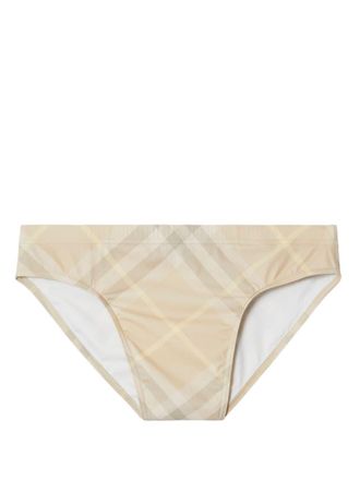 Burberry Costume da bagno con motivo Vintage Check - Toni neutri