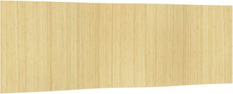vidaXL Biombo Divisor De Bamb&uacute; Color Natural Claro 165x600 Cm Vidaxl