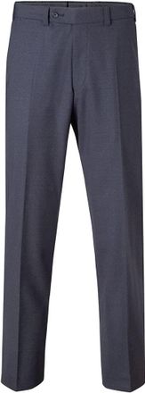 Eurex Eurex by Brax Mens Jan Flatfront Virgin Wool Mix Pants, Mid Grey, 44W / 32L