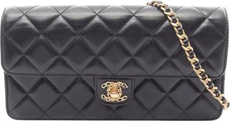 Chanel Borsa a spalla vintage trapuntata in pelle Pre-owned - - Pre-owned - Donna - Nero - ONE SIZE