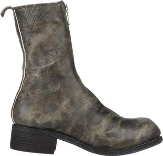 Guidi Start op met zip vooraan - Heren - Enkellaarsjes - Beige - 41 EU - Schoenen