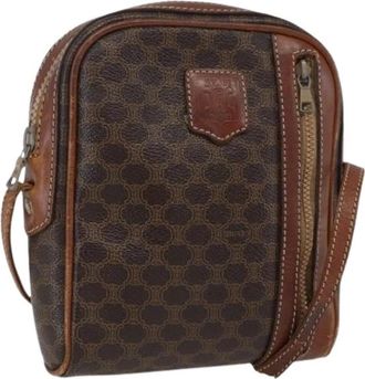 Celine Pre-owned Vintage Schoudertas - Dames - Vintage Schoudertas - Bruin - ONE Size - Leer - Vintage