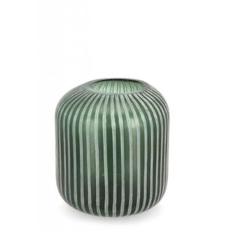 BIZZOTTO Bizzotto - Vaso mattala prodotto in vetro fatto a mano -&Oslash;18x36h / Bianco