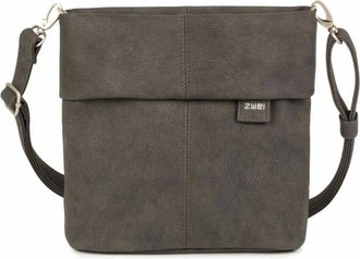zwei Schoudertas - Dames - Tassen - Grijs - Maat: ONE Size