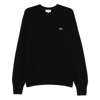 Lacoste 031C Pullover - Heren - Truien - Zwart - Maat: XS Wol