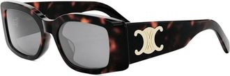 Celine Maxi Triomphe - Dames - Zonnebrillen - Bruin - 53 MM - Accessoires