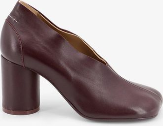 Maison Margiela Decollet&egrave; in pelle con iconica punta Anatomic - MM6 MAISON MARGIELA - gender_Woman